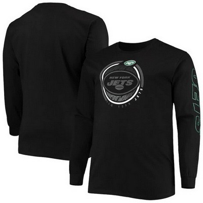 Men's New York Jets Black Performance Sweater 302242
