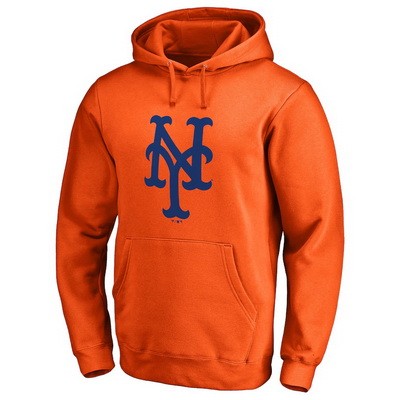 Men's New York Mets Printed Pullover Hoodie 112552