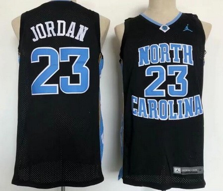 Men's North Carolina Tar Heels #23 Michael Jordan Black College Basketball Jersey