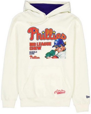 Men's Oakland Athletics Cream Big League Chew Pullover Hoodie