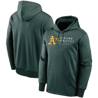 Men's Oakland Athletics Printed Pullover Hoodie 112454