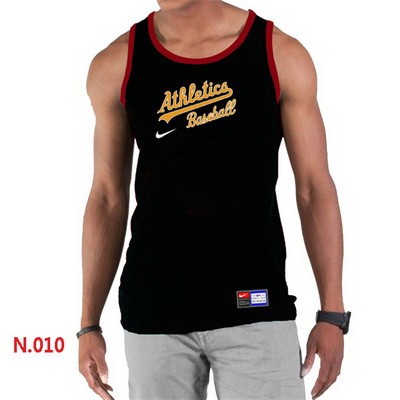 Men's Oakland Athletics Printed Tank Top 18194