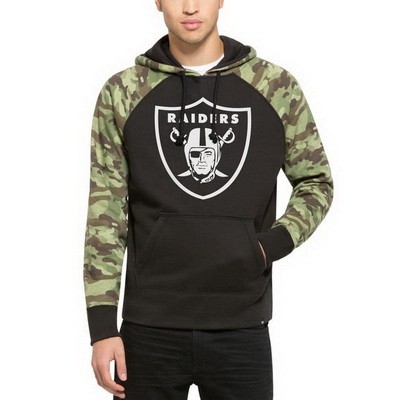 Men's Oakland Raiders Printed Hoodie 2502