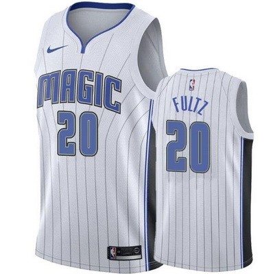 Men's Orlando Magic #20 Markelle Fultz White Icon Hot Press Jersey