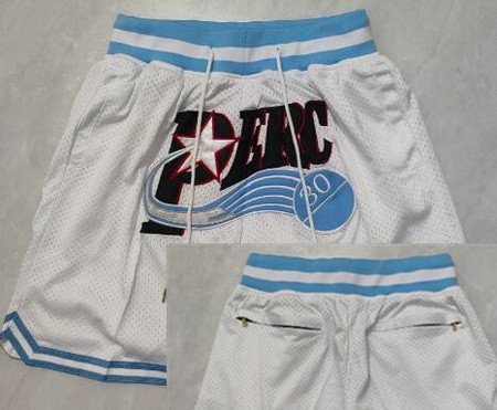Men's Perc #30 O'Cet White Basketball Shorts