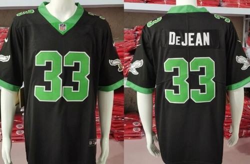 Men's Philadelphia Eagles #33 Cooper DeJean Limited Black Alternate Vapor Jersey