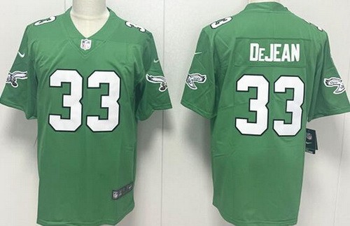 Men's Philadelphia Eagles #33 Cooper DeJean Limited Kelly Green Vapor Jersey
