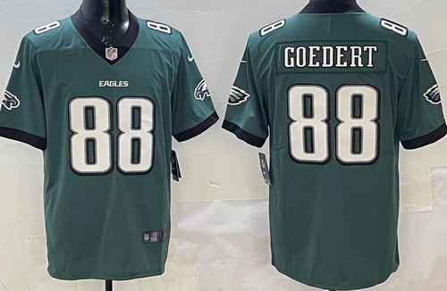 Men's Philadelphia Eagles #88 Dallas Goedert Limited Green Vapor Jersey