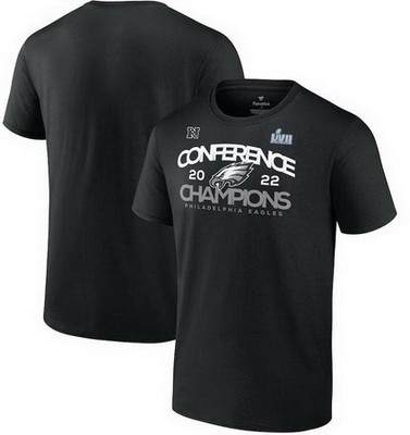 Men's Philadelphia Eagles Black Printed T Shirt 302264