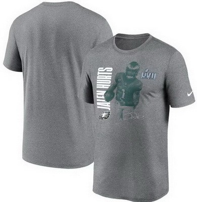 Men's Philadelphia Eagles Gray Printed T Shirt 302332