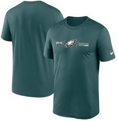 Men's Philadelphia Eagles Green Printed T Shirt 302232