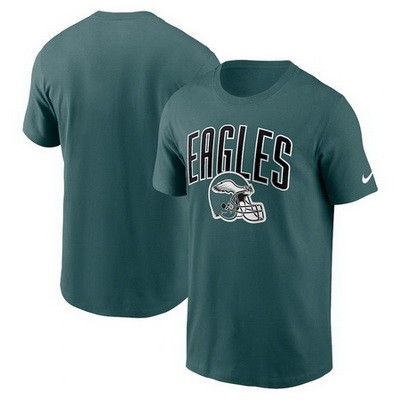 Men's Philadelphia Eagles Green Team Athletic T Shirt