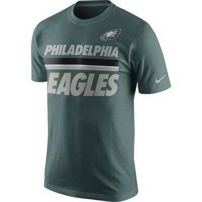 Men's Philadelphia Eagles Printed T Shirt 2509