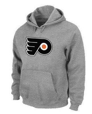 Men's Philadelphia Flyers Gray Printed Pullover Hoodie
