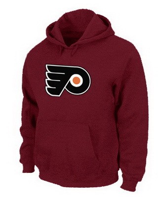 Men's Philadelphia Flyers Red Printed Pullover Hoodie