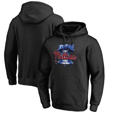 Men's Philadelphia Phillies Black 2022 World Series Pullover Hoodie 211418