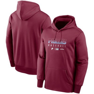 Men's Philadelphia Phillies Printed Pullover Hoodie 112630