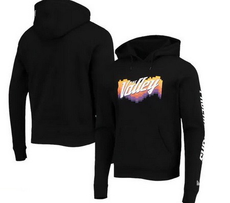 Men's Phoenix Suns Black 2021 City Edition Pullover Hoodie