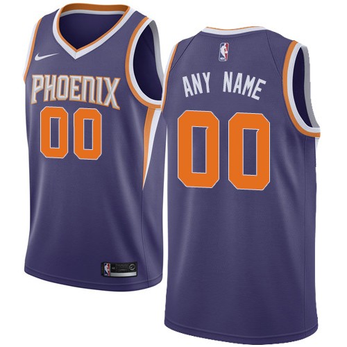 Men's Phoenix Suns Customized Purple Icon Swingman Nike Jersey