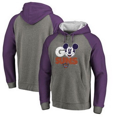 Men's Phoenix Suns Gray 2 Printed Pullover Hoodie