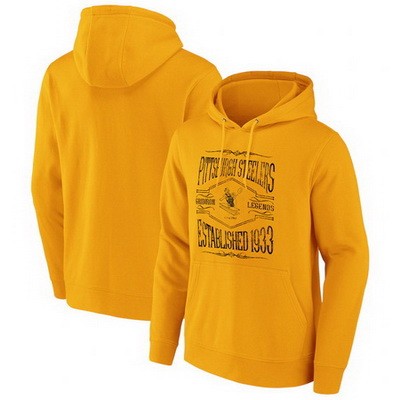 Men's Pittsburgh Steelers Yellow x Darius Rucker Collection 2 Hit Pullover Hoodie