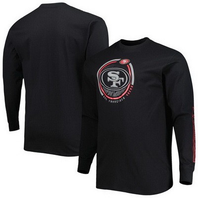 Men's San Francisco 49ers Black Performance Sweater 302201