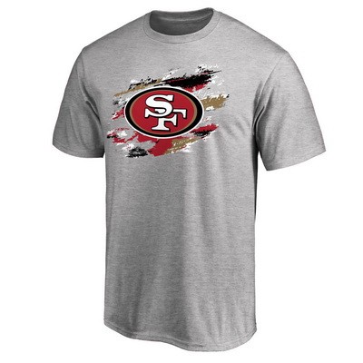 Men's San Francisco 49ers Printed T Shirt 2706