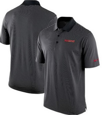 Men's San Francisco 49ers Stripes Sideline Lock Up Victory Performance Polo