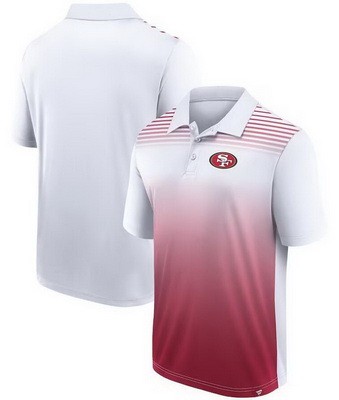 Men's San Francisco 49ers White Red Sandlot Game Polo