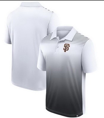Men's San Francisco Giants White Black Sandlot Game Polo