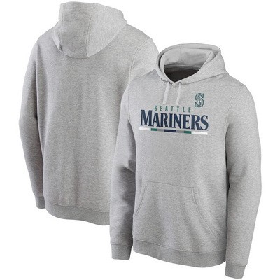 Men's Seattle Mariners Printed Pullover Hoodie 112527
