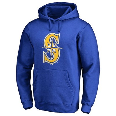 Men's Seattle Mariners Printed Pullover Hoodie 112554