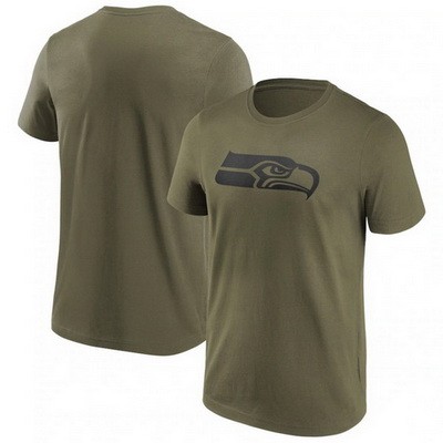Men's Seattle Seahawks Olive Legacy T Shirt