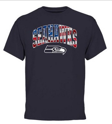 Men's Seattle Seahawks Printed T Shirt 2911