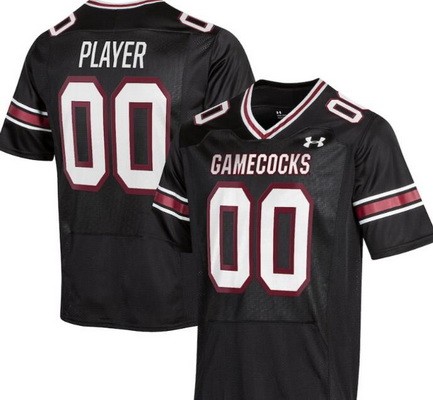 Men's South Carolina Gamecock Customized Black College Football Jersey