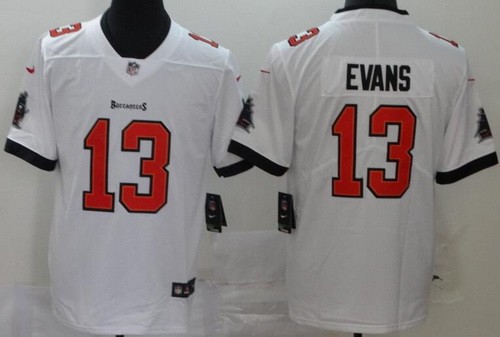 Men's Tampa Bay Buccaneers #13 Mike Evans Limited White 2020 Vapor Untouchable Jersey