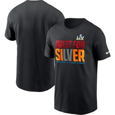 Men's Tampa Bay Buccaneers Black 2021 Super Bowl LV T-Shirt 210340