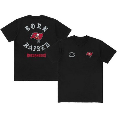 Men's Tampa Bay Buccaneers Black Born x Raised T Shirt