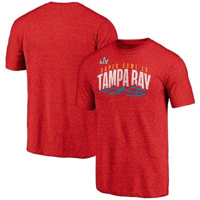 Men's Tampa Bay Buccaneers Red 2021 Super Bowl LV Champions T-Shirt 210365