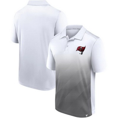 Men's Tampa Bay Buccaneers White Black Parameter Polo