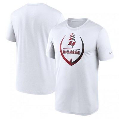Men's Tampa Bay Buccaneers White Icon Legend Performance T Shirt