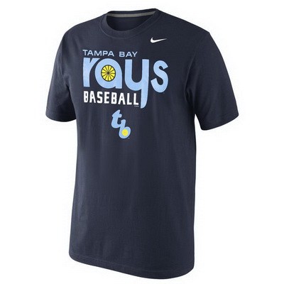 Men's Tampa Bay Rays Printed T Shirt 10691