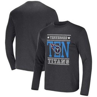 Men's Tennessee Titans Dark Gray NFL x Darius Rucker Collection Long Sleeve T Shirt
