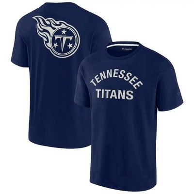 Men's Tennessee Titans Navy Super Soft Short Sleeve T Shirt