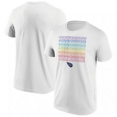 Men's Tennessee Titans White City Pride T Shirt