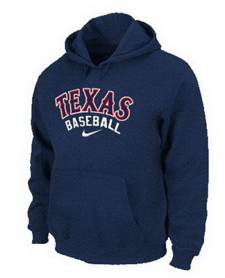 Men's Texas Rangers Navy Blue Printed Pullover Hoodie