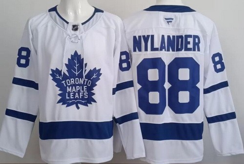 Men's Toronto Maple Leafs #88 William Nylander White Authentitc Jersey