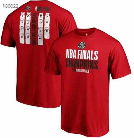 Men's Toronto Raptors 2019 Champions Printed T Shirt 2005