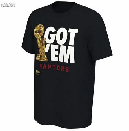 Men's Toronto Raptors 2019 Champions Printed T Shirt 2007