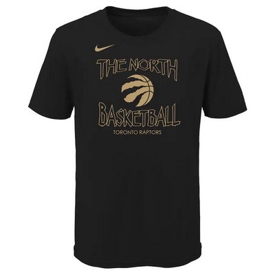 Men's Toronto Raptors Black Printed T Shirt 211036